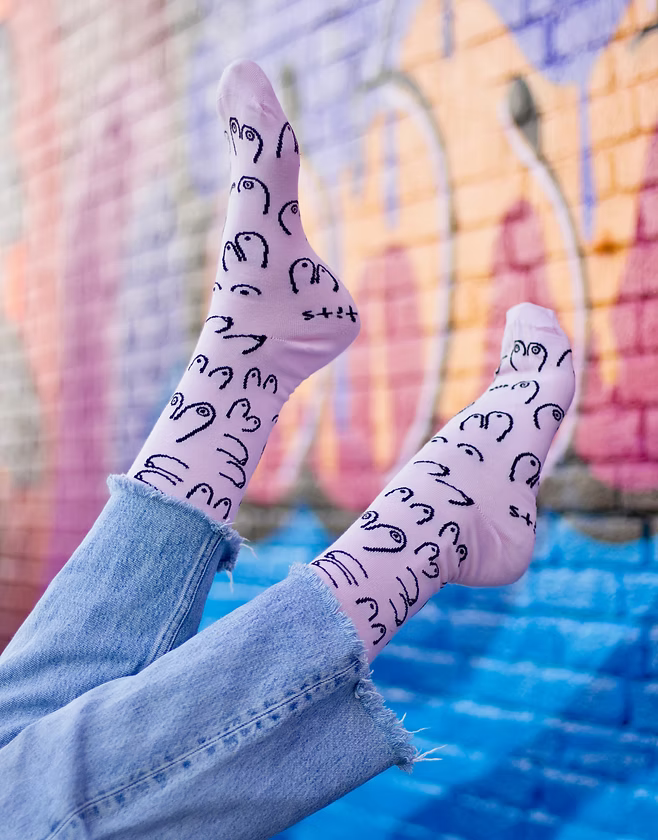 Titties Socks - Eat Mielies