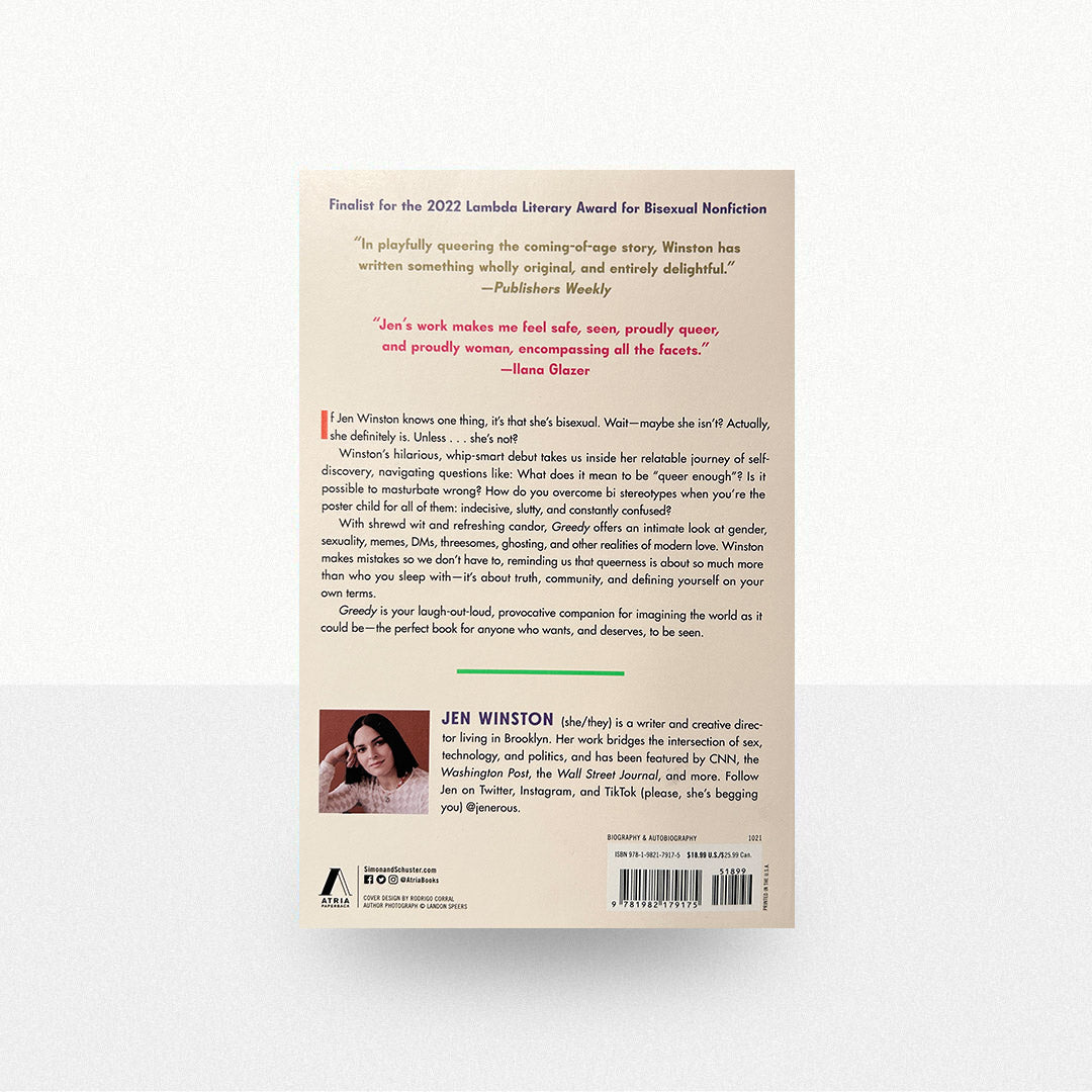 Winston, Jen - Greedy: Notes from a Bisexual Who Wants Too Much