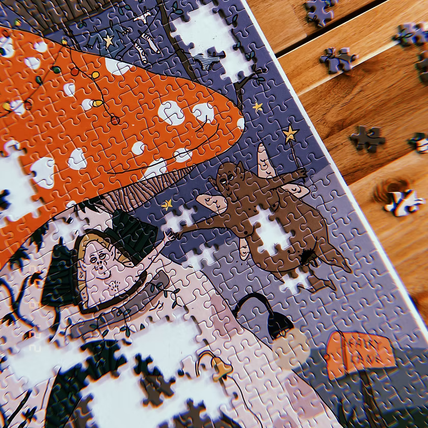 Fairy Puzzle - Eat Mielies