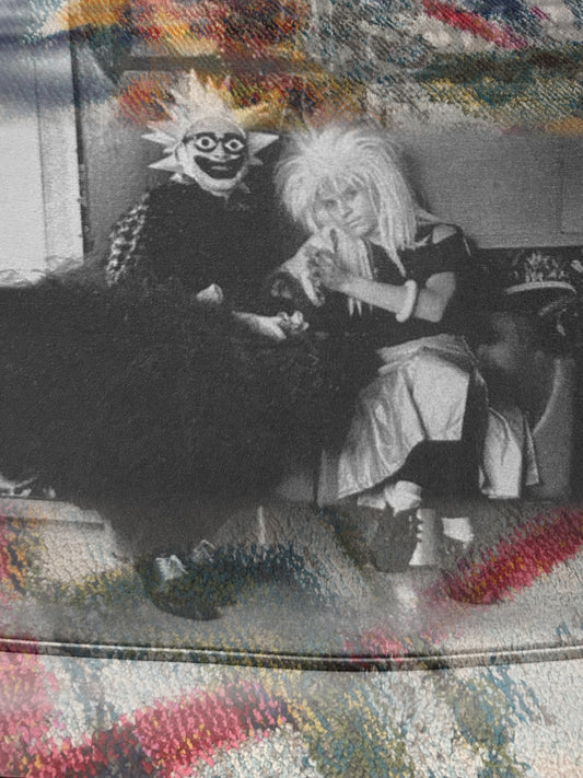 Lezing Bamber Delver over Leigh Bowery