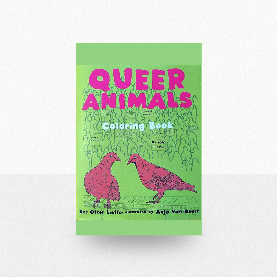 Lieffe, Kes Otter - Queer Animals Coloring Book