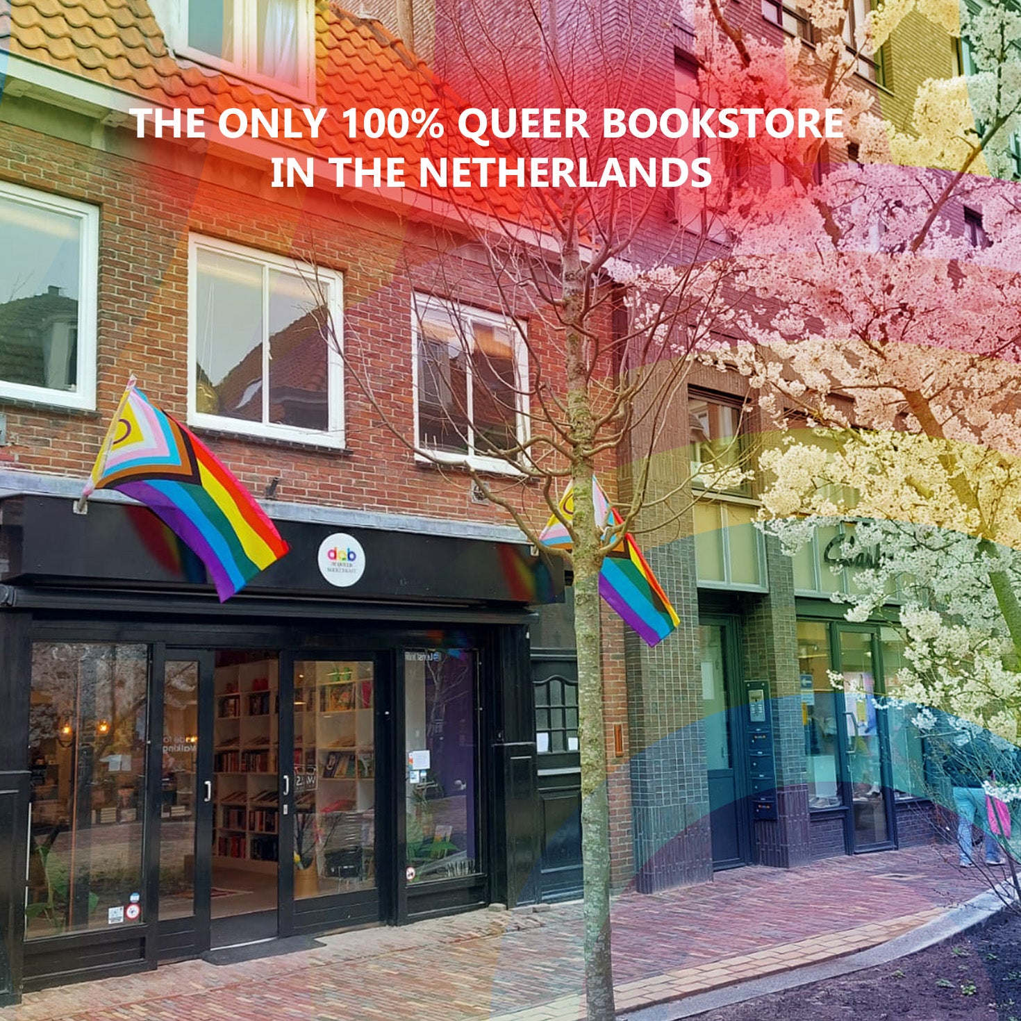 Dequeerboekenkast