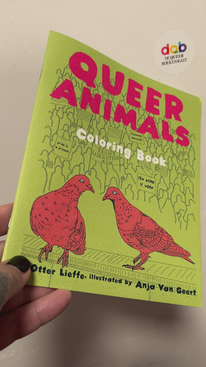 Lieffe, Kes Otter - Queer Animals Coloring Book