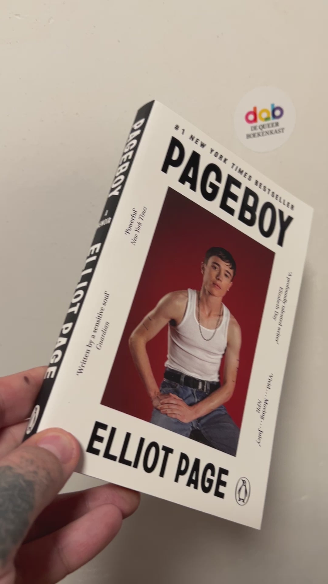 Page, Elliot - Pageboy – De Queer Boekenkast